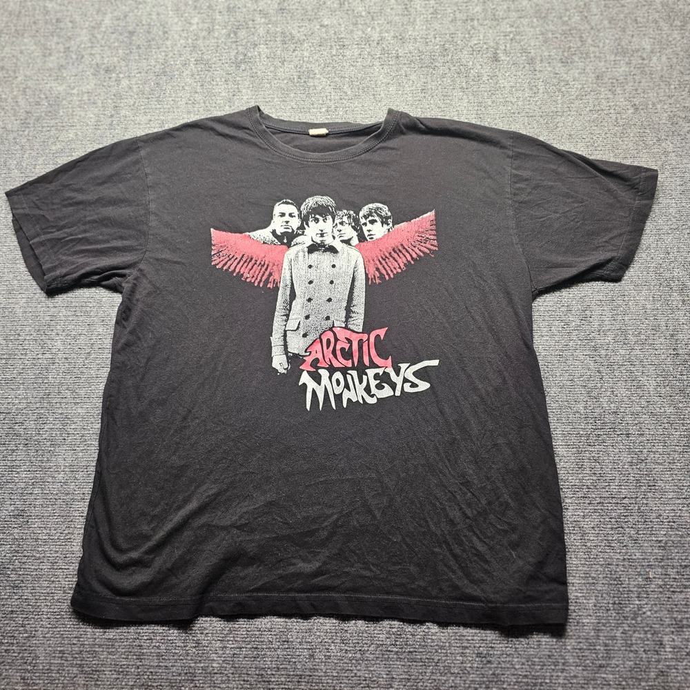 Arctic Monkeys North American Tour 2023 T-Shirt Black XL HNH Apparel Band Tee